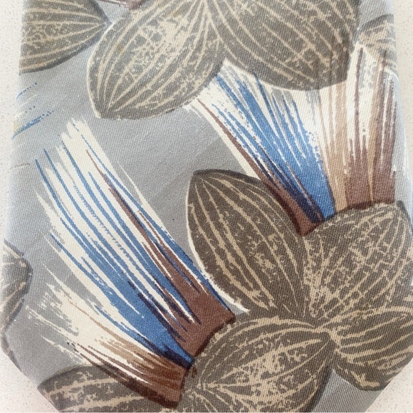 3 Men’s Luxury Silk Ties Valentino de La Renta & Kandinsky Floral Abstract Plaid - Picture 5 of 13